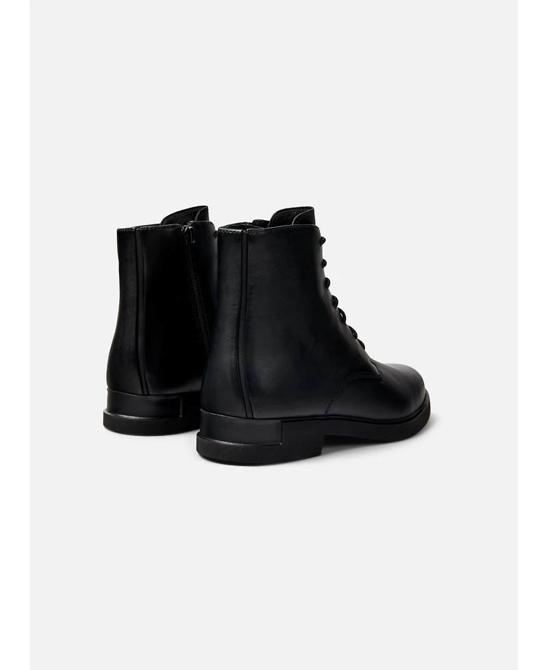 Camper Iman Leather Lace Up Bootie