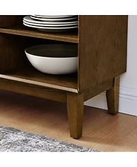 Casainc 47.3" Cabinet with 2 Doors & Solid Wood Feet