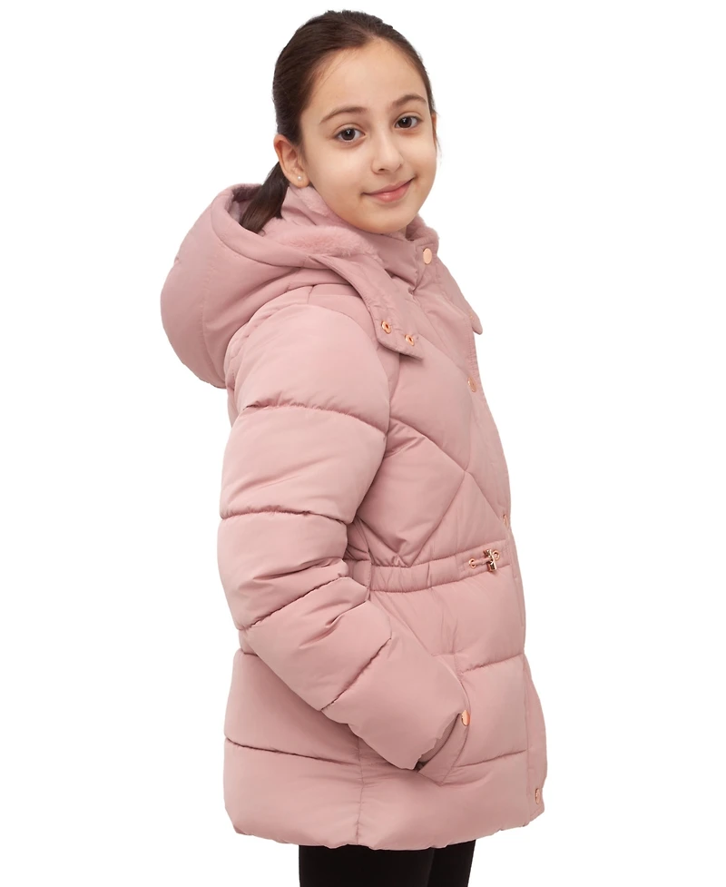 Rokka&Rolla Girls Timeless Quilted Coat