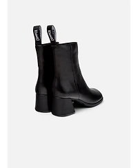 Camper Kora Leather Zip Bootie