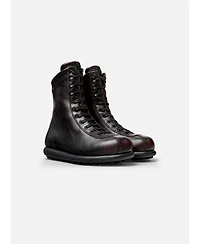 Camper Pelotas Ariel Leather Lace Up Bootie