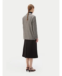 Gobi Cashmere Women's Double-Breasted Cashmere Blazer