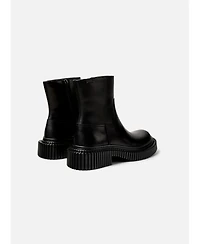 Camper Pix Berlin Leather Medium Zip / Elastic