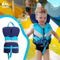 Quiksilver Uscg Approved Life Jacket, Evoprene Pfd Pvc Foam Swim Vest