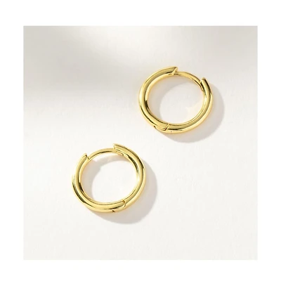14K Gold-Plated Spellbound Huggie Earrings