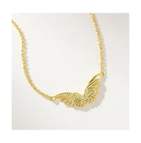 14K Gold-Plated Protection Necklace, 16" + 2" extender