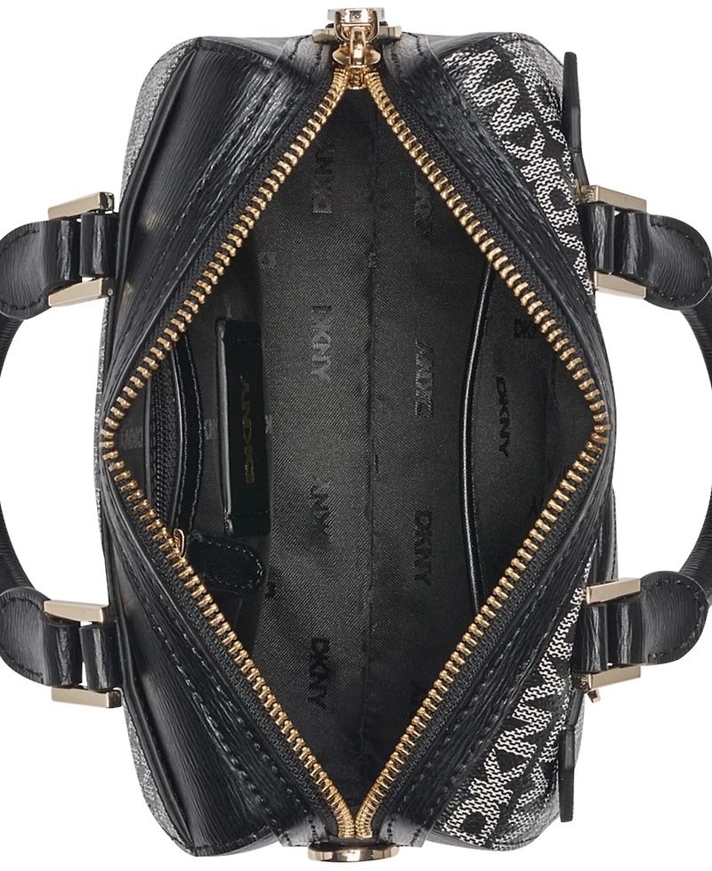 Dkny Bryant Ave Mini Logo Duffle Satchel