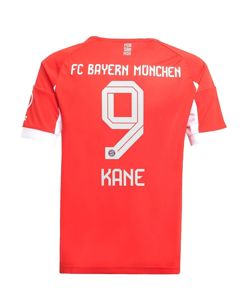Adidas Big Boys and Girls Harry Kane Red Bayern Munich 2025/26 Home Replica Jersey
