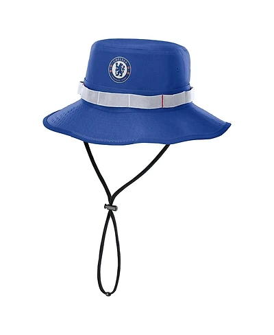 Nike Men's and Women's Blue Chelsea Apex Boonie Performance Bucket Hat