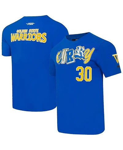 Pro Standard Men's Stephen Curry Royal Golden State Warriors City Ransom T-Shirt