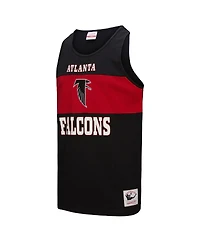 Mitchell & Ness Men's Black Atlanta Falcons Retro Color Block Tank Top