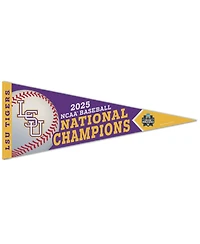 Wincraft Lsu Tigers 2025 Ncaa Baseball Men's College World Series Champions 12" x 30" Premium Pennant
