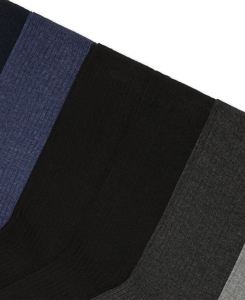 Lauren Ralph Women's 6-Pk. Rib Trouser Socks L3250PK2