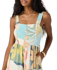 O'Neill Juniors' Metzli Square-Neck Sleeveless Jumpsuit