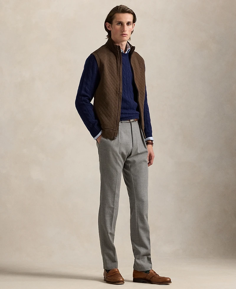Polo Ralph Lauren Men's Quilted Double-Knit Jersey Vest