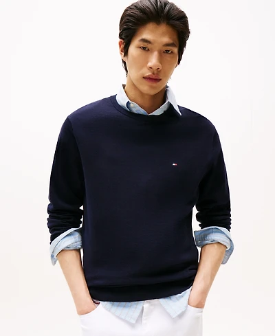 Tommy Hilfiger Men's Essential Crew Neck Sweater