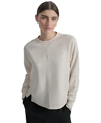 Dkny Women's Highline Scuba Crewneck Pullover