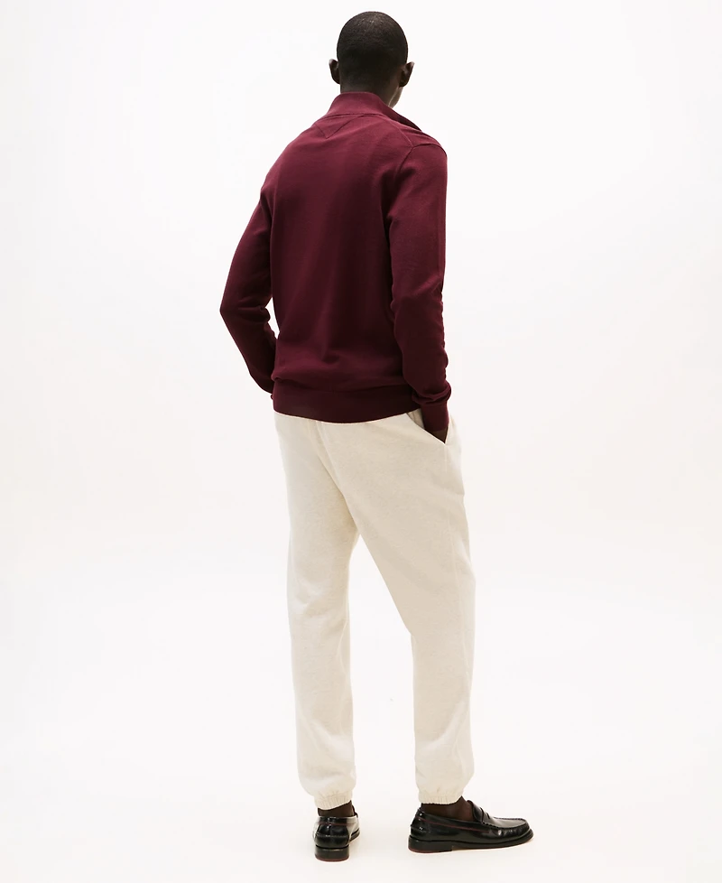 Tommy Hilfiger Men's Quarter-Zip Pullover Knit Sweater