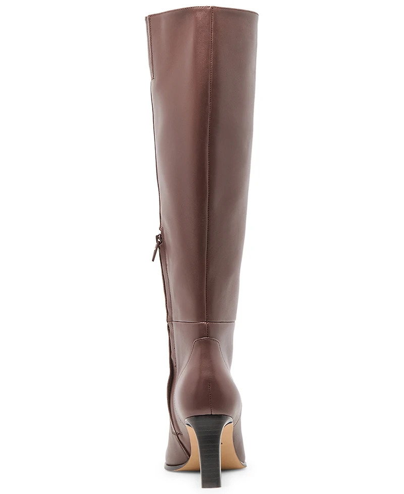Dolce Vita Women's Emmi Pointed-Toe Blade-Heel Knee-High Tall Dress Boots