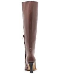 Dolce Vita Women's Emmi Pointed-Toe Blade-Heel Knee-High Tall Dress Boots