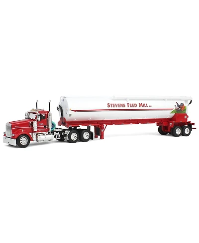 1/64 Kenworth Semi Truck w/ Feed Trailer, Stevens Feed Mill Pa Dcp by First Gear