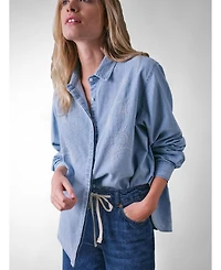 Cape Cove Women's Stella Denim Blouse