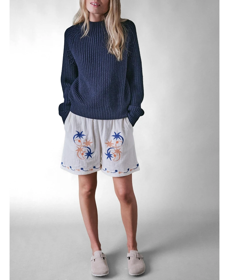 Cape Cove Women's Dusk Italian Merino Sweater