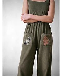 Cape Cove Women's Sea Coral Terry Jumpsuit