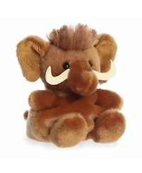 Aurora Mini Mo Woolly Mammoth Palm Pals Adorable Plush Toy Brown 5"