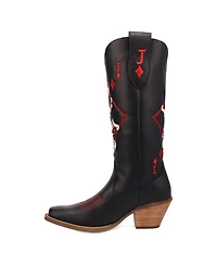 Dingo Women's Jack Of Diamonds Leather Boot