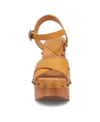 Dingo Women's Lotus Wooden Sandal