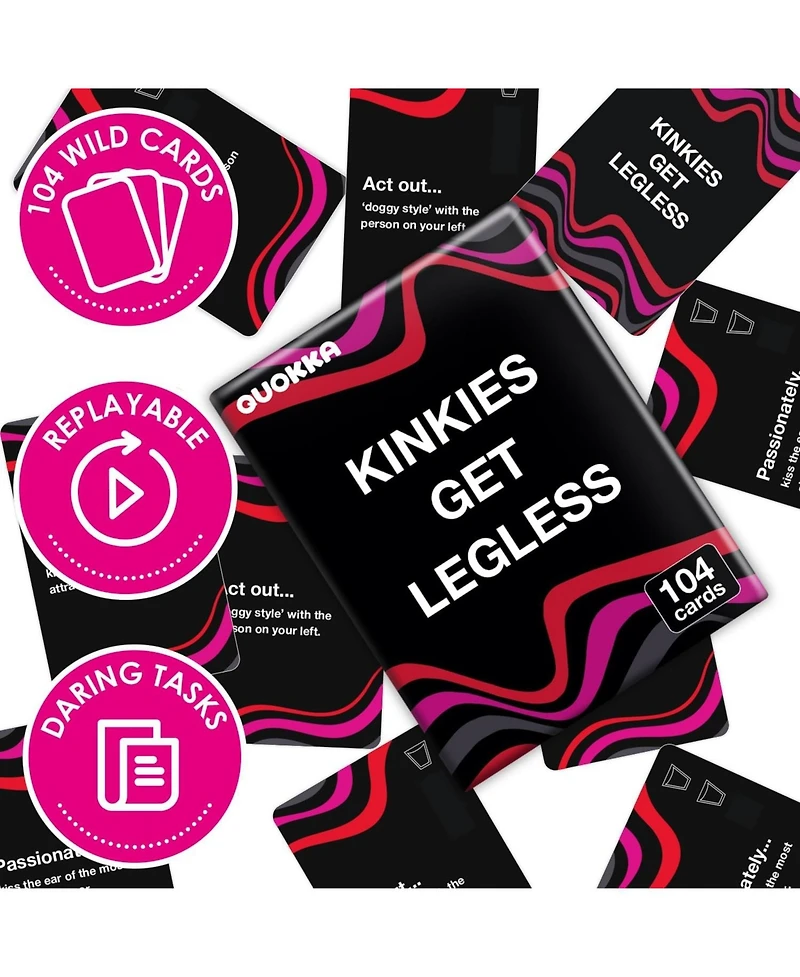 Quokka Card Game for Adults – Fun Party Night with 104 Dares and Conversation Challenges