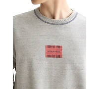 Scotch & Soda Men's Relaxed Fit Long Sleeve Logo Sweatshirt