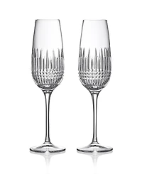 Waterford Lismore Diamond Essence Flute 10.5oz, Set of 2