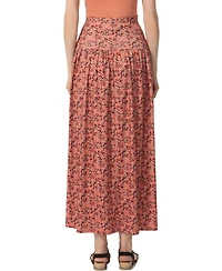 kimi + kai Women's Tiered Pull On Maxi Skirt