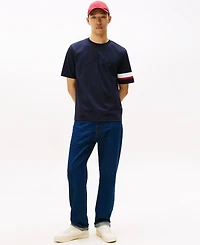 Tommy Hilfiger Men's Stripe Sleeve T-Shirt