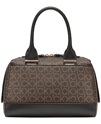 Calvin Klein Jett Small Logo Satchel