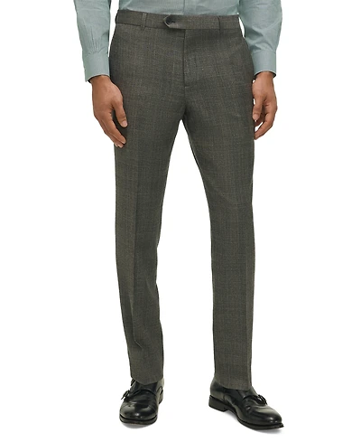 Brooks Brothers Men's Classic-Fit Wool-Blend Suit Pants