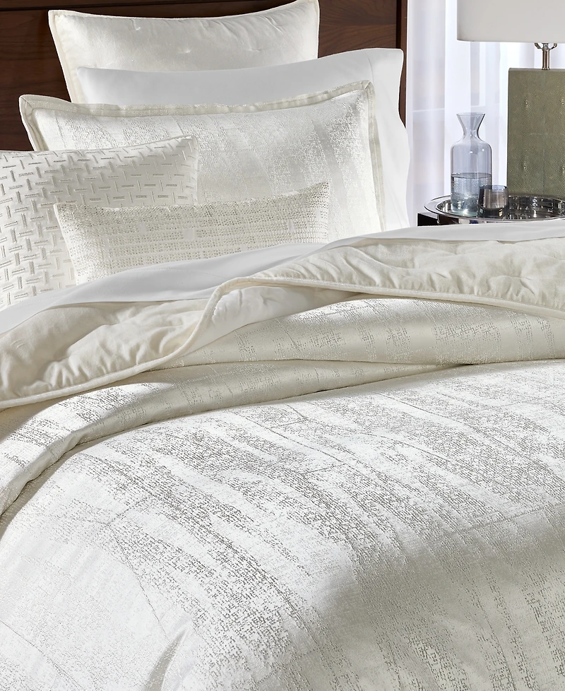 Hotel Collection Geo Grid Decorative Pillow, 18" x 18", Macy's Exclusive