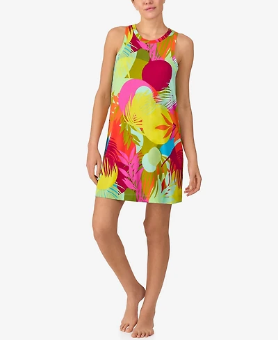 Sanctuary Women's Sleeveless Short Knit Nightgown