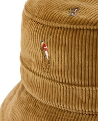 Polo Ralph Lauren Men's Duck-Embroidered Corduroy Bucket Hat