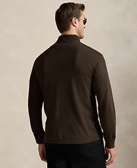 Polo Ralph Lauren Men's Big & Tall Houndstooth Luxury Jersey Pullover
