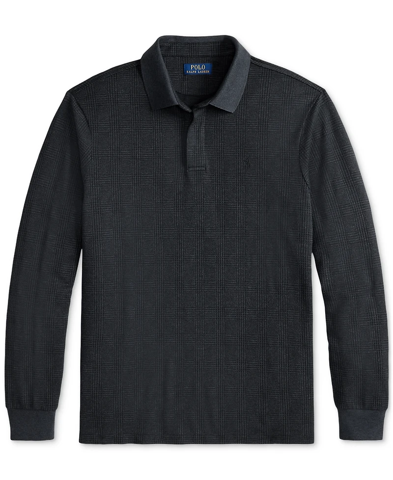 Polo Ralph Lauren Men's Classic-Fit Glen Plaid Jersey Shirt