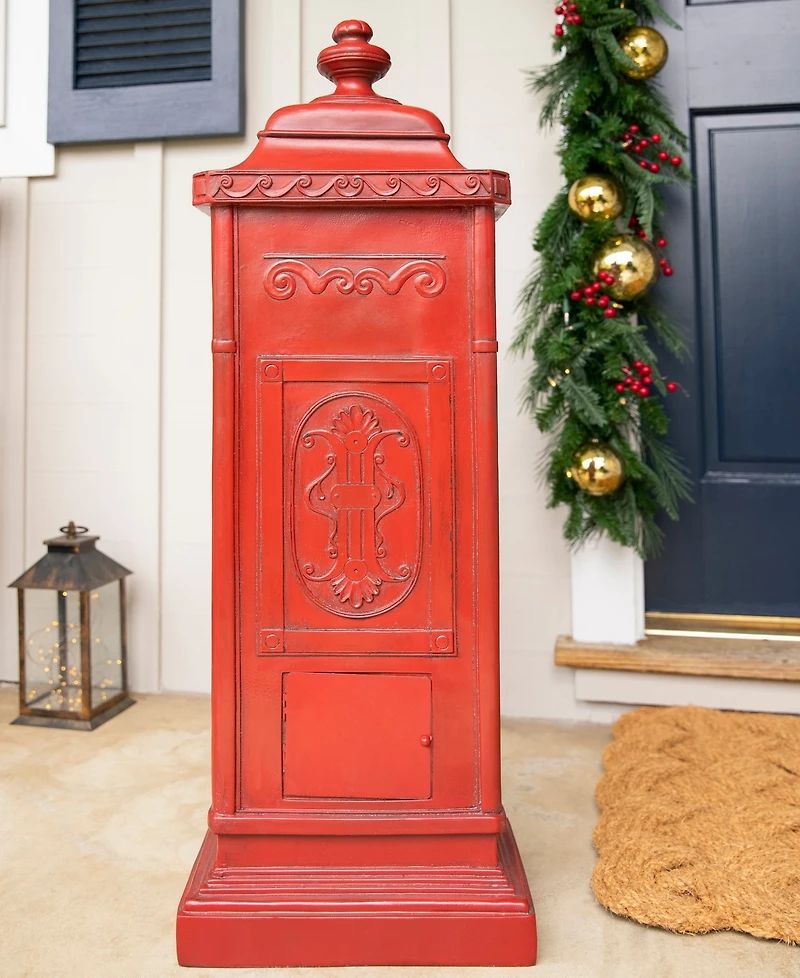 Balsam Hill 12.8" Outdoor Letters to Santa Mailbox