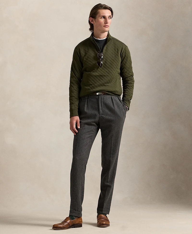 Polo Ralph Lauren Men's Quilted Double-Knit Jersey Pullover