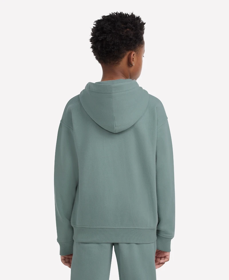 abercrombie kids Boys Essential Fleece Pullover Hoodie