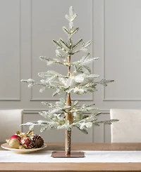 Balsam Hill 3 ft Frosted Alpine Balsam Fir Pre-Lit Tabletop Tree