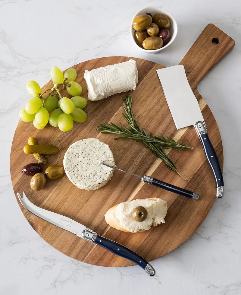 French Home Laguiole 3-Pc. Cheese Knife Set