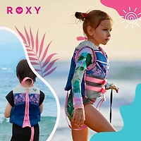 Roxy Daily Cga Life vest, Pfd for kids with Quick Release Belts and Adjustable Leg Strap