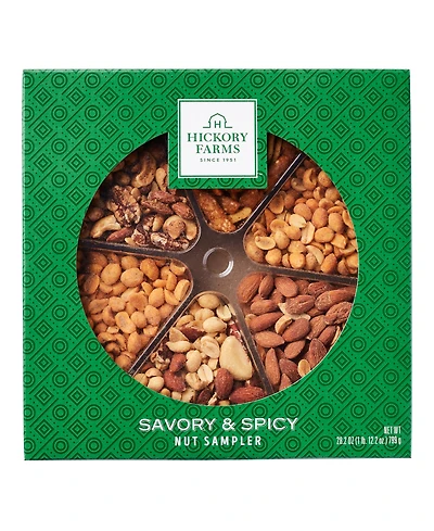 Hickory Farms Savory Spicy Nut Sampler